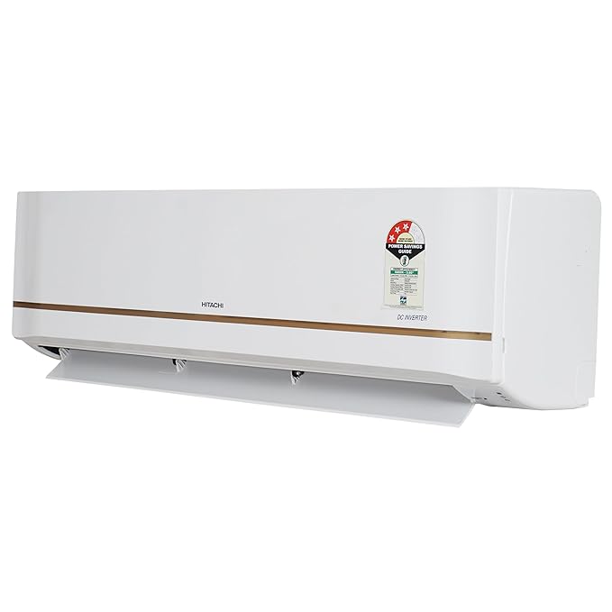 Hitachi 1.5 Ton 3 Star Shizen 3100S HP Inverter Split AC - Hot & Cold, Copper, Dust Filter, (Model - RSQG318HGXA)