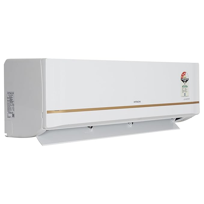 Hitachi 1.5 Ton 3 Star Shizen 3100S HP Inverter Split AC - Hot & Cold, Copper, Dust Filter, (Model - RSQG318HGXA)