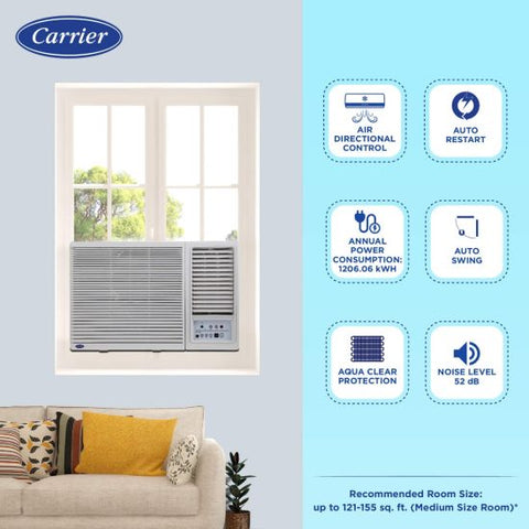 Carrier Estrella Ex 1.5 Ton 3 Star AC – Smart Cooling with Dust Protection & Turbo Boost