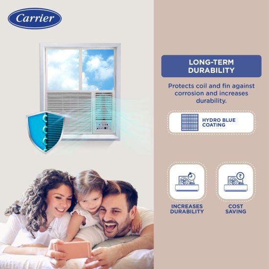 Carrier Estrella Ex 1.5 Ton 3 Star AC – Smart Cooling with Dust Protection & Turbo Boost