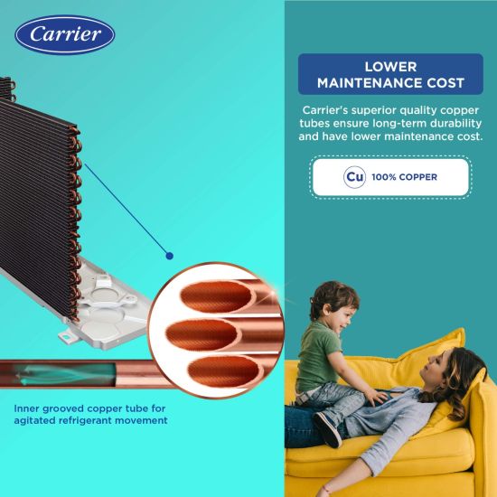 Carrier Estrella Ex 1.5 Ton 3 Star AC – Smart Cooling with Dust Protection & Turbo Boost