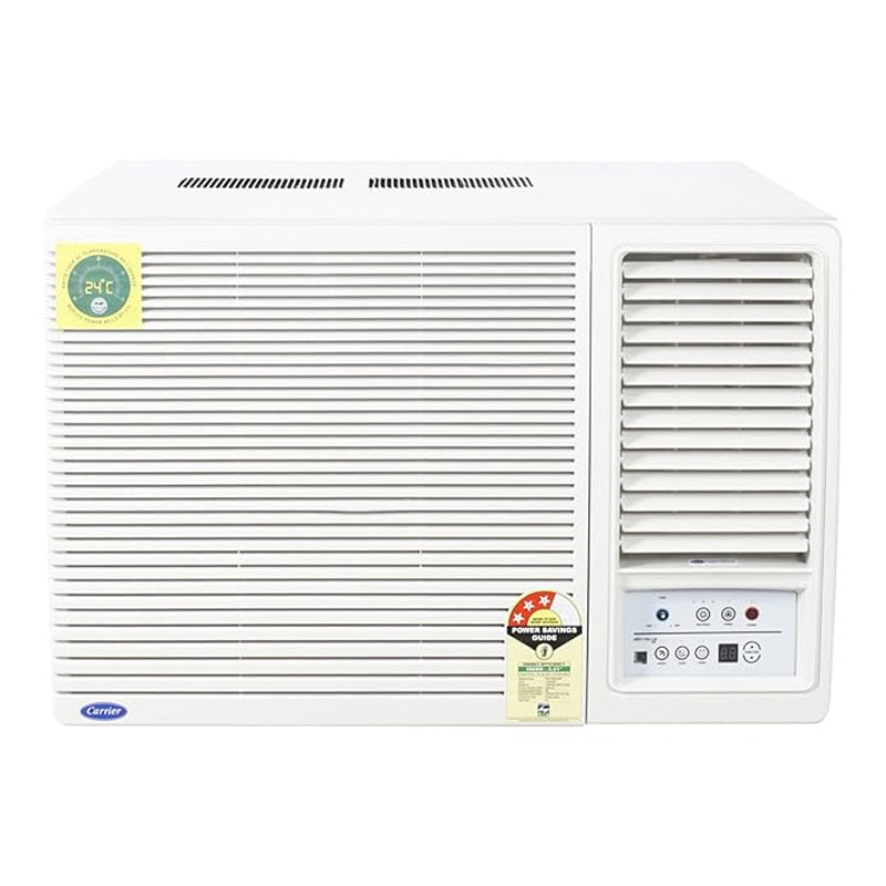 Carrier 1.5 Ton 3 Star Window AC (Copper, Estrella Dx, White)