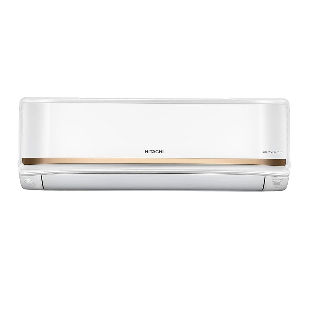 Hitachi 1.5 Ton 3 Star ice Clean Wifi Enabled Inverter Split AC (100% Copper, Dust Filter, 2023 Model, iZen 3500FWXL, R32-RAS.V318PCAISH, Dual Gold)